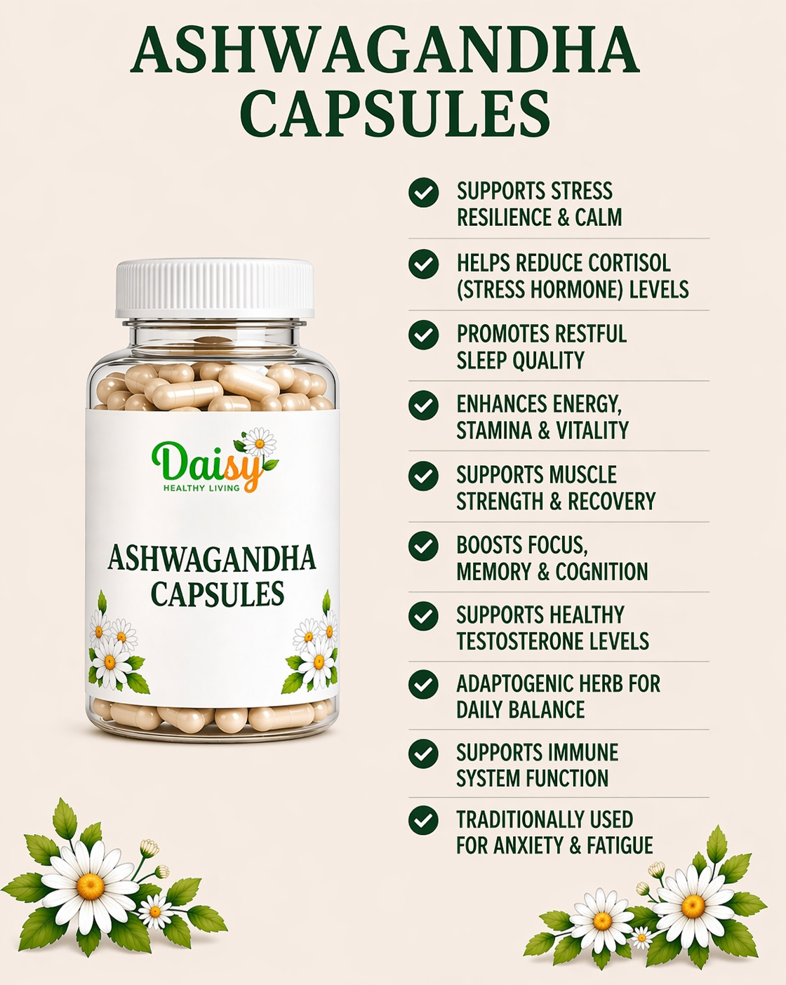 ORGANIC ASHWAGANDHA CAPSULES