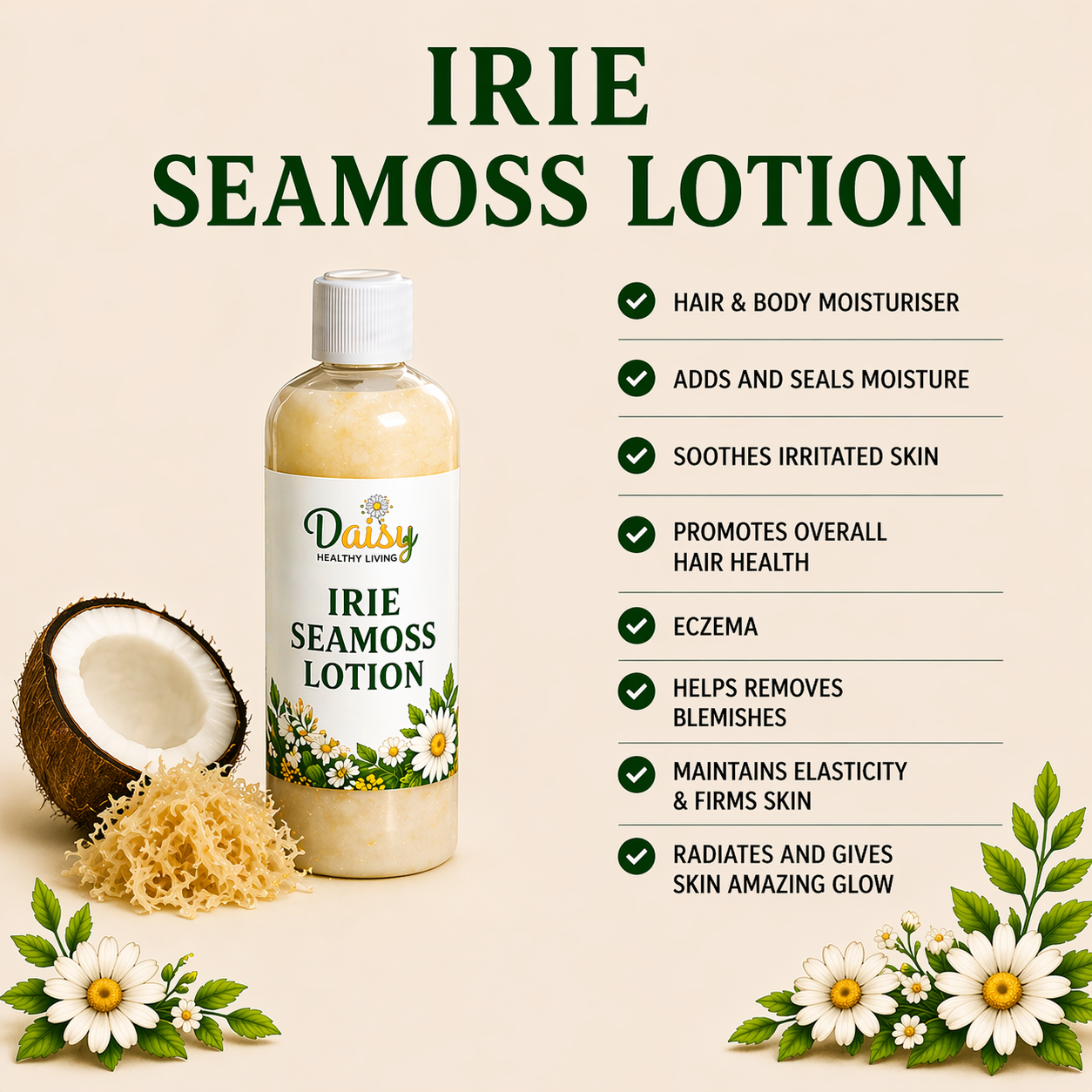IRIE SEAMOSS LOTION