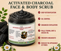IRIE ACTIVATED CHARCOAL FACE & BODY SCRUB
