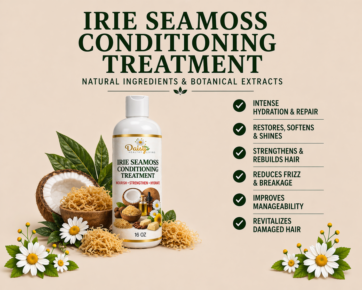 IRIE SEAMOSS SHAMPOO & CONDITIONER