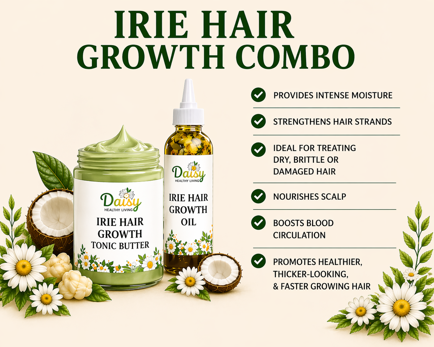 IRIE HAIR GROWTH COMBO