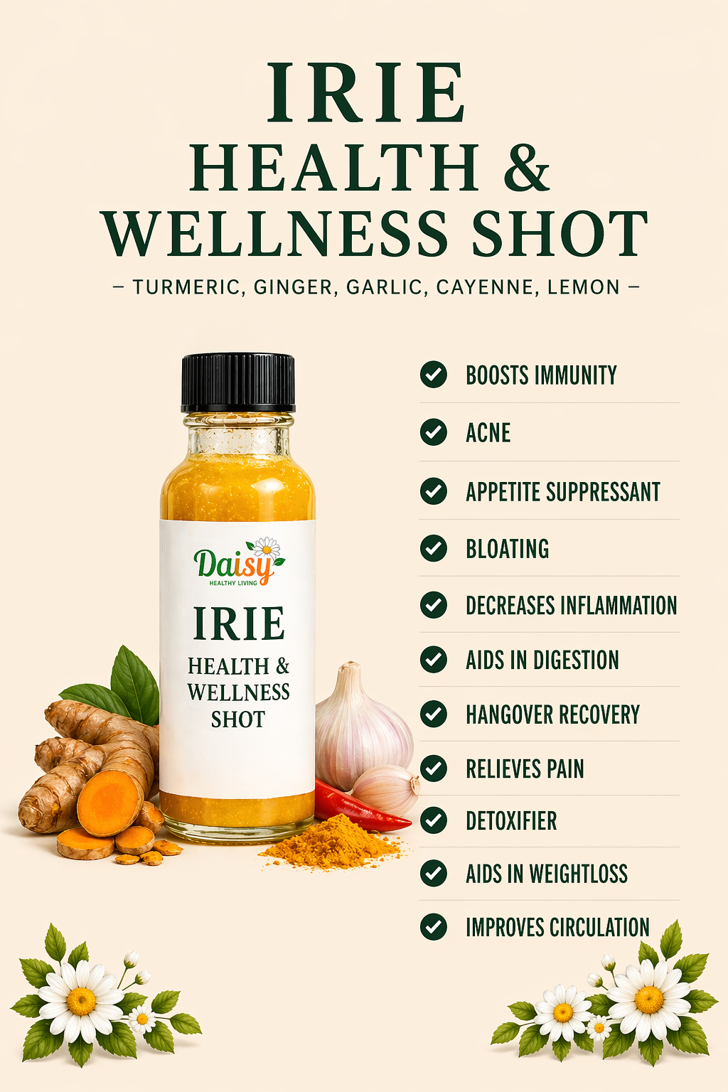 IRIE HEALTH & WELLNESS SHOT