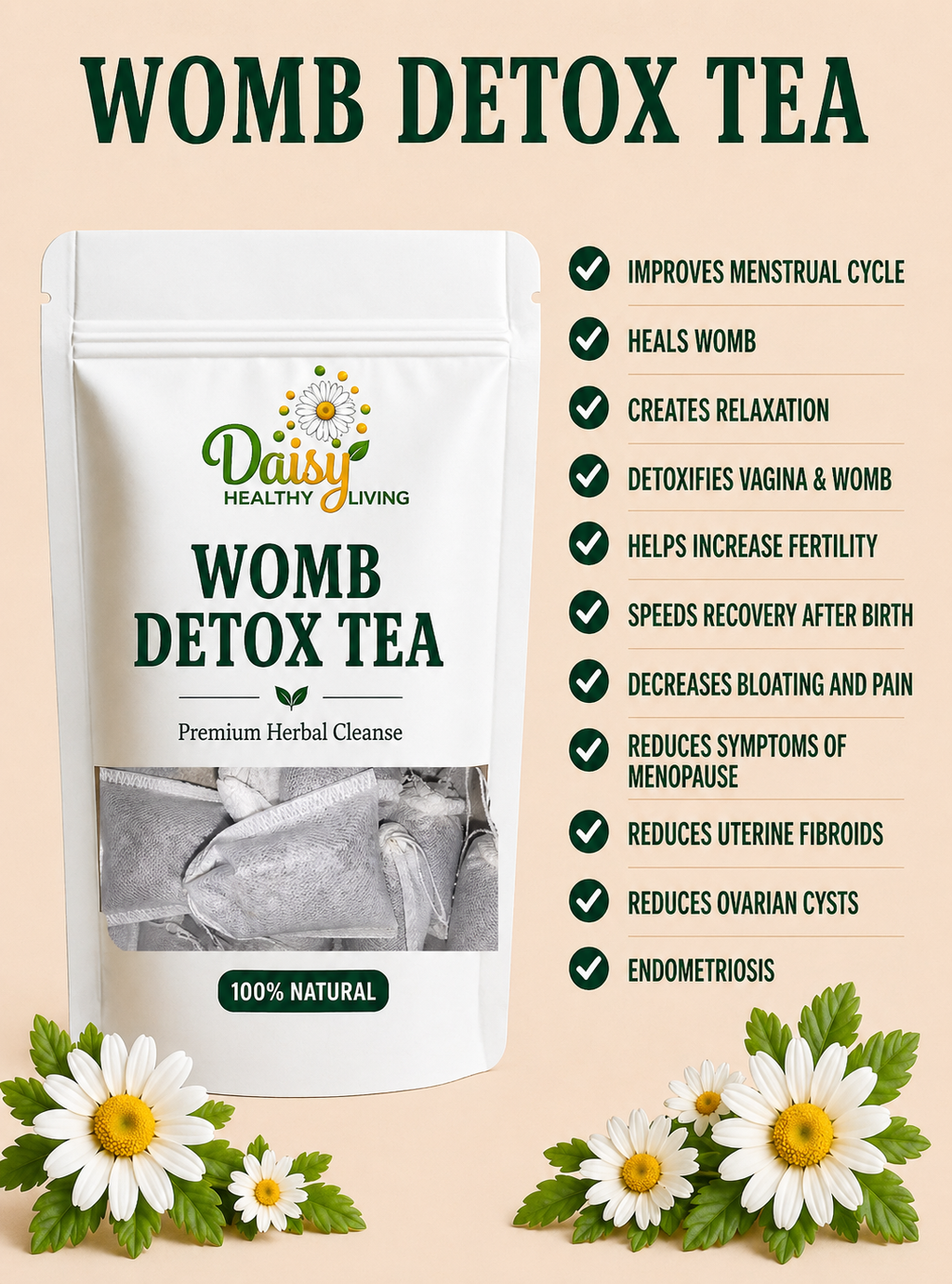 IRIE WOMB DETOX TEA
