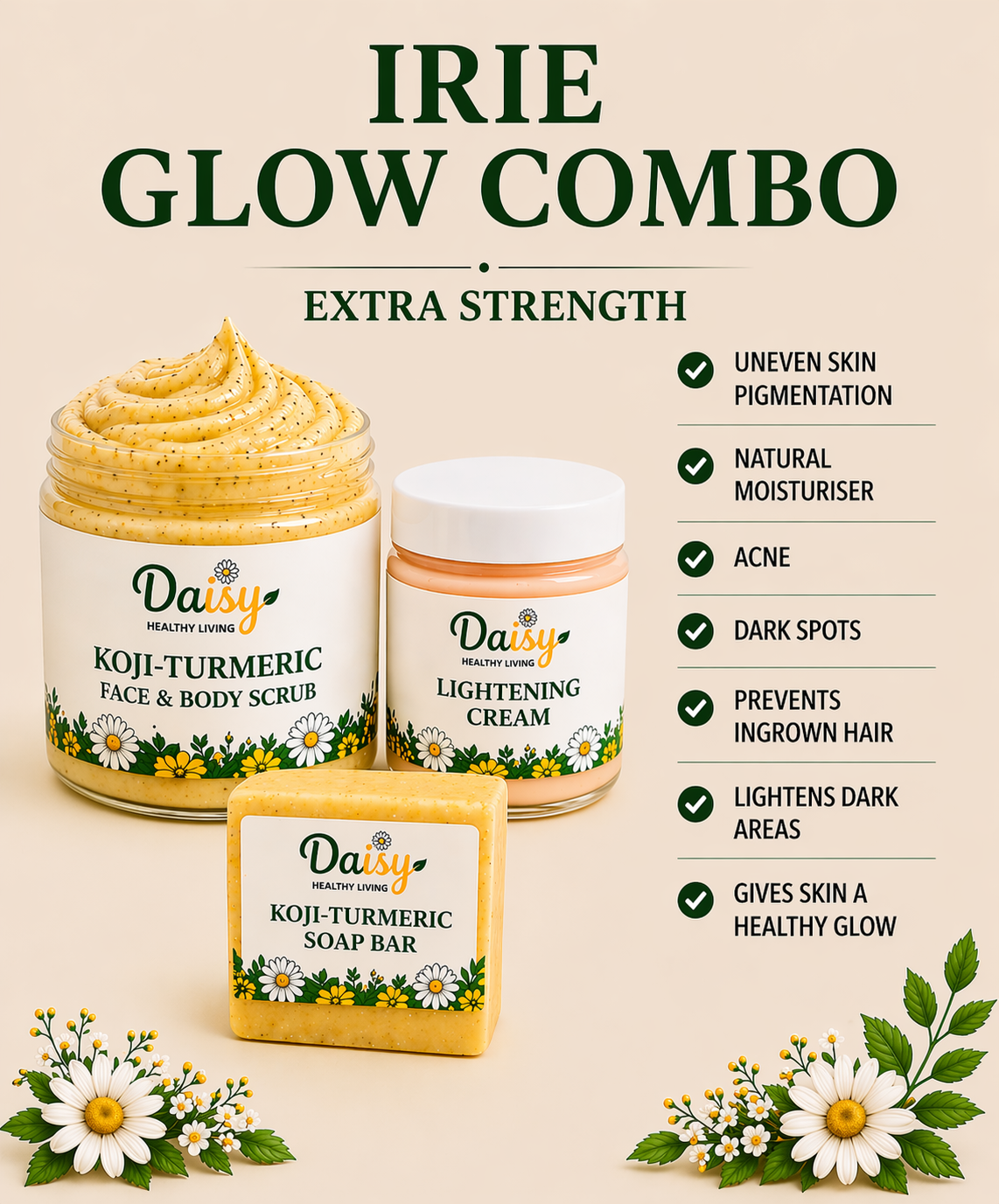 IRIE GLOW COMBO (EXTRA STRENGTH)