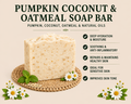 IRIE PUMPKIN COCONUT & OATMEAL SOAP BAR